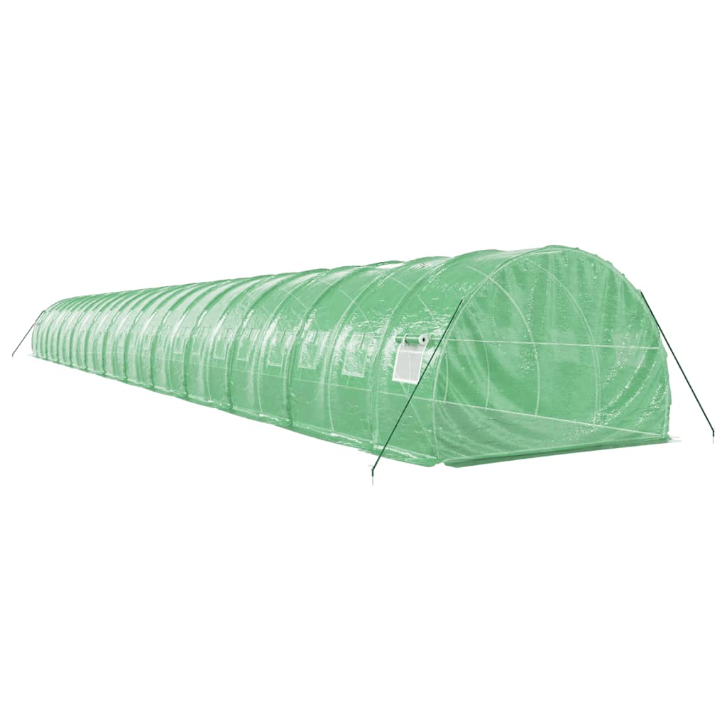 8720845891350_g_en_hd_4 vidaXL Greenhouse with Steel Frame Green 72 m² 24x3x2 m - Image 6