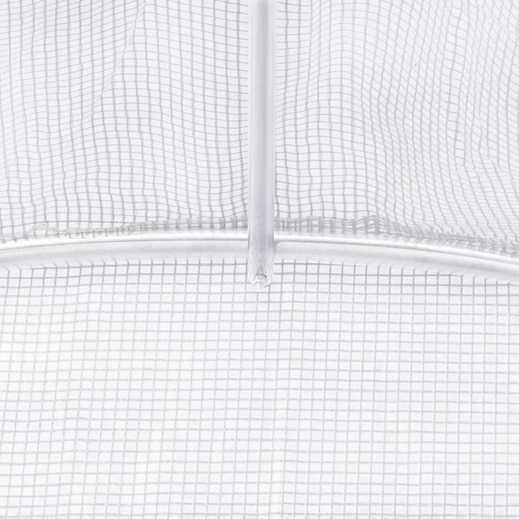 8720845891367_g_en_hd_7 vidaXL Greenhouse with Steel Frame White 12 m² 4x3x2 m - Image 9