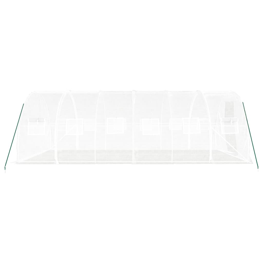 8720845891374_g_en_hd_3 vidaXL Greenhouse with Steel Frame White 18 m² 6x3x2 m - Image 5