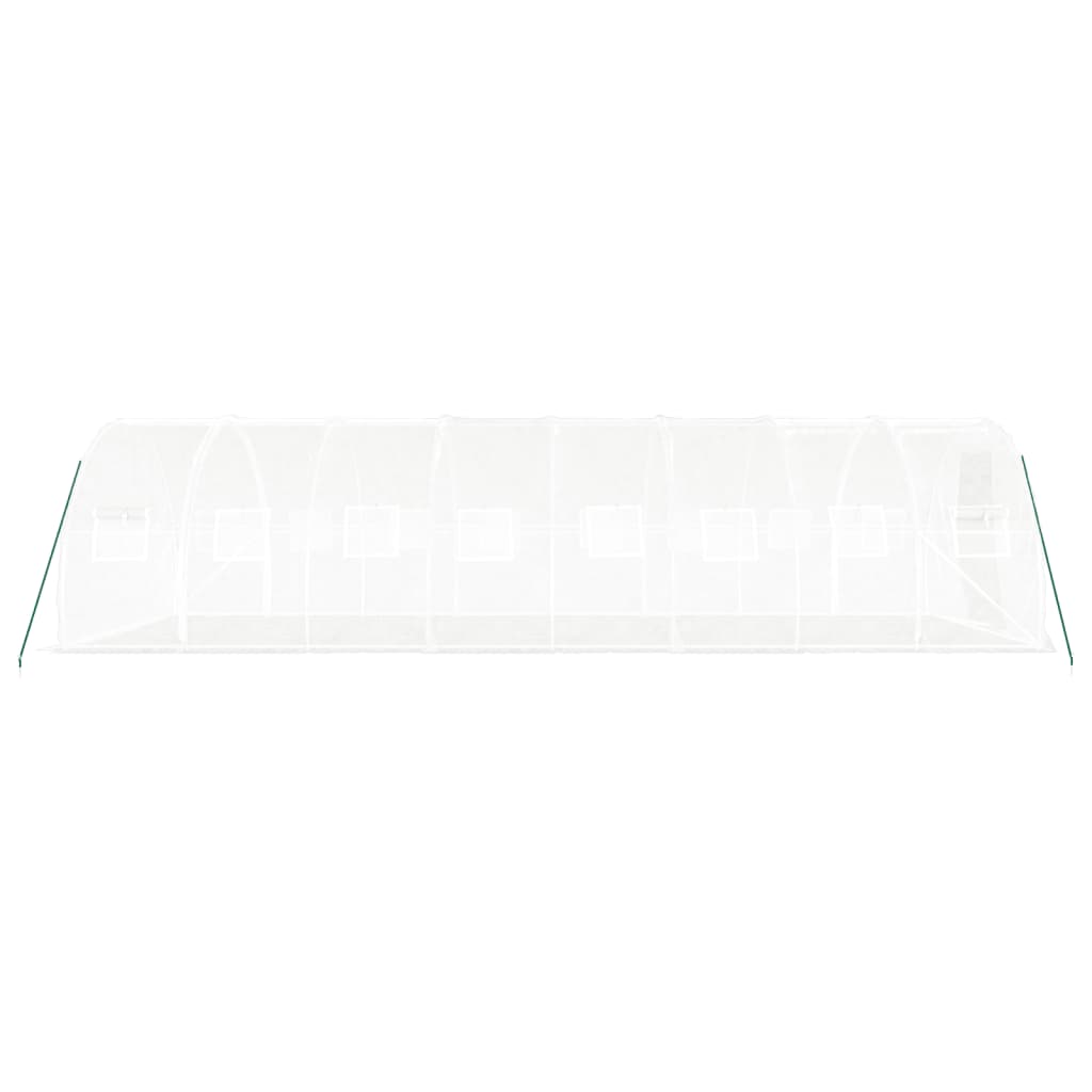 8720845891381_g_en_hd_3 vidaXL Greenhouse with Steel Frame White 24 m² 8x3x2 m - Image 5