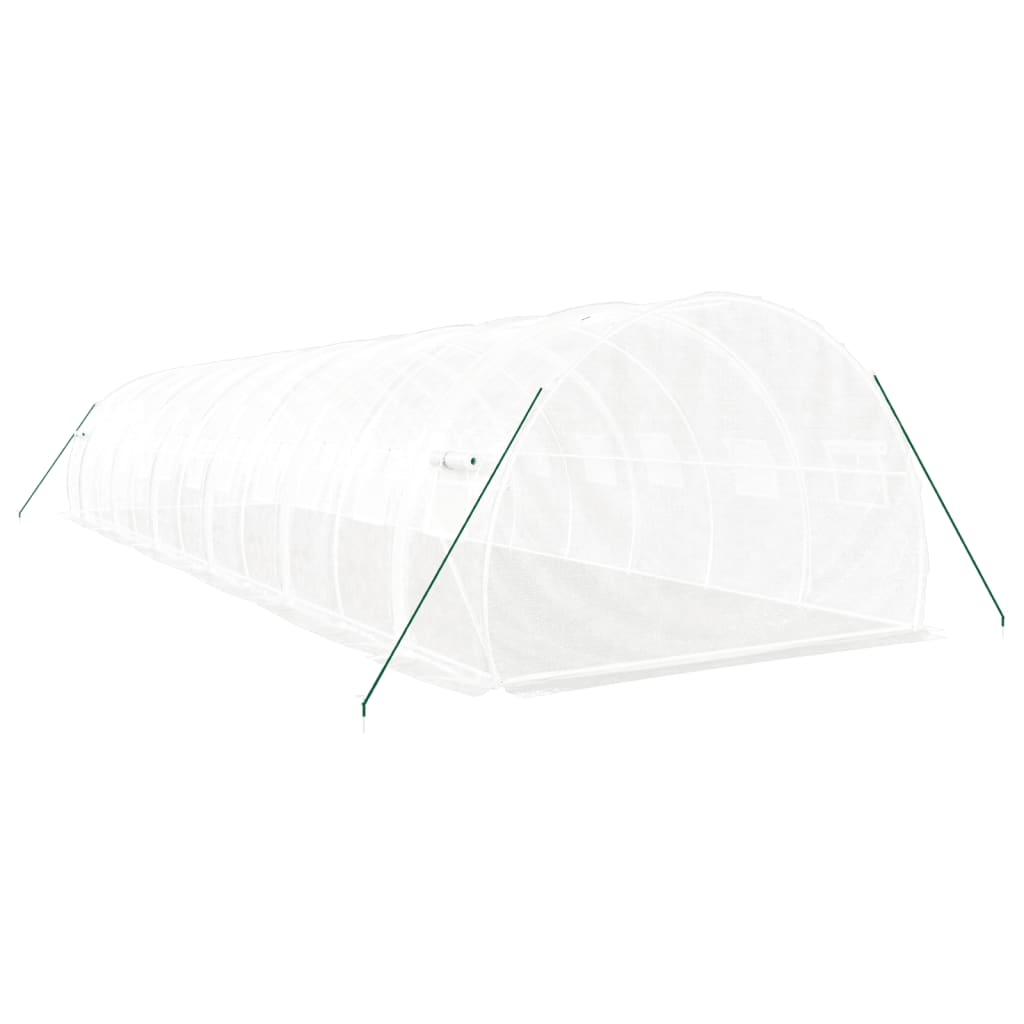 8720845891404_g_en_hd_4 vidaXL Greenhouse with Steel Frame White 36 m² 12x3x2 m - Image 6