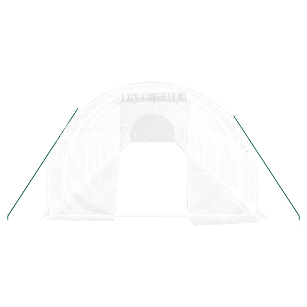 8720845891435_g_en_hd_2 vidaXL Greenhouse with Steel Frame White 54 m² 18x3x2 m - Image 4