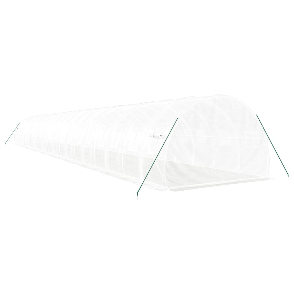 8720845891442_g_en_hd_4 vidaXL Greenhouse with Steel Frame White 60 m² 20x3x2 m - Image 6