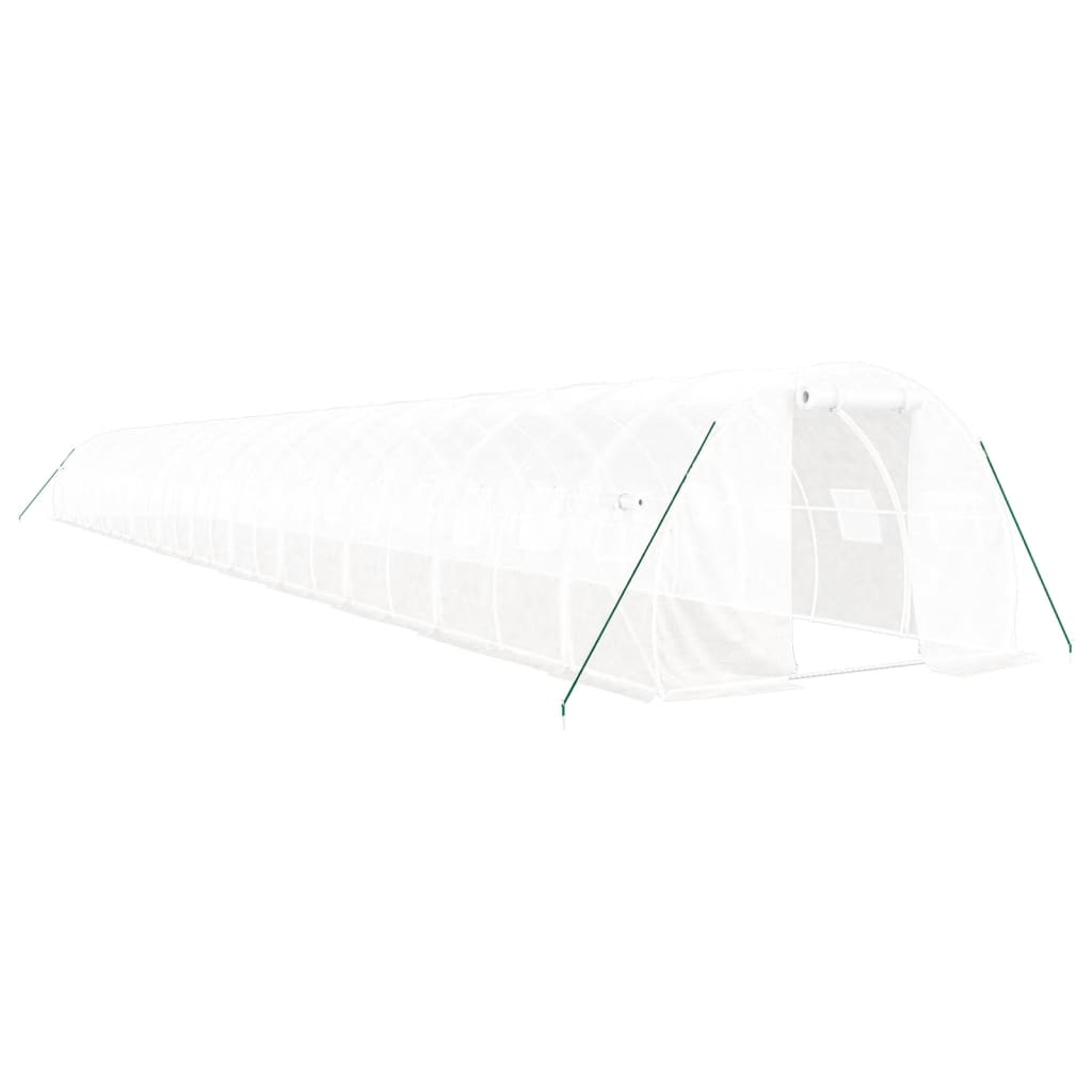 8720845891466_a_en_hd_1 vidaXL Greenhouse with Steel Frame White 72 m² 24x3x2 m - Image 2