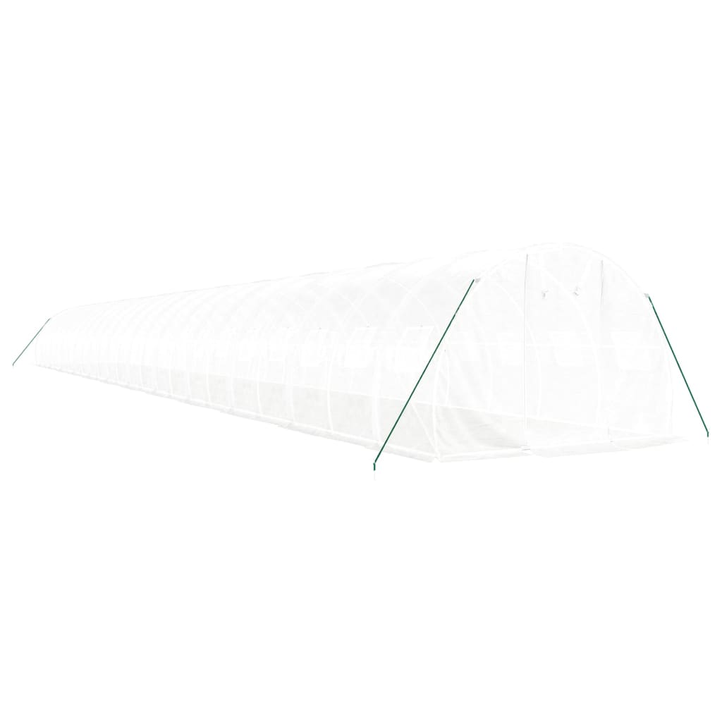 8720845891466_g_en_hd_1 vidaXL Greenhouse with Steel Frame White 72 m² 24x3x2 m - Image 3