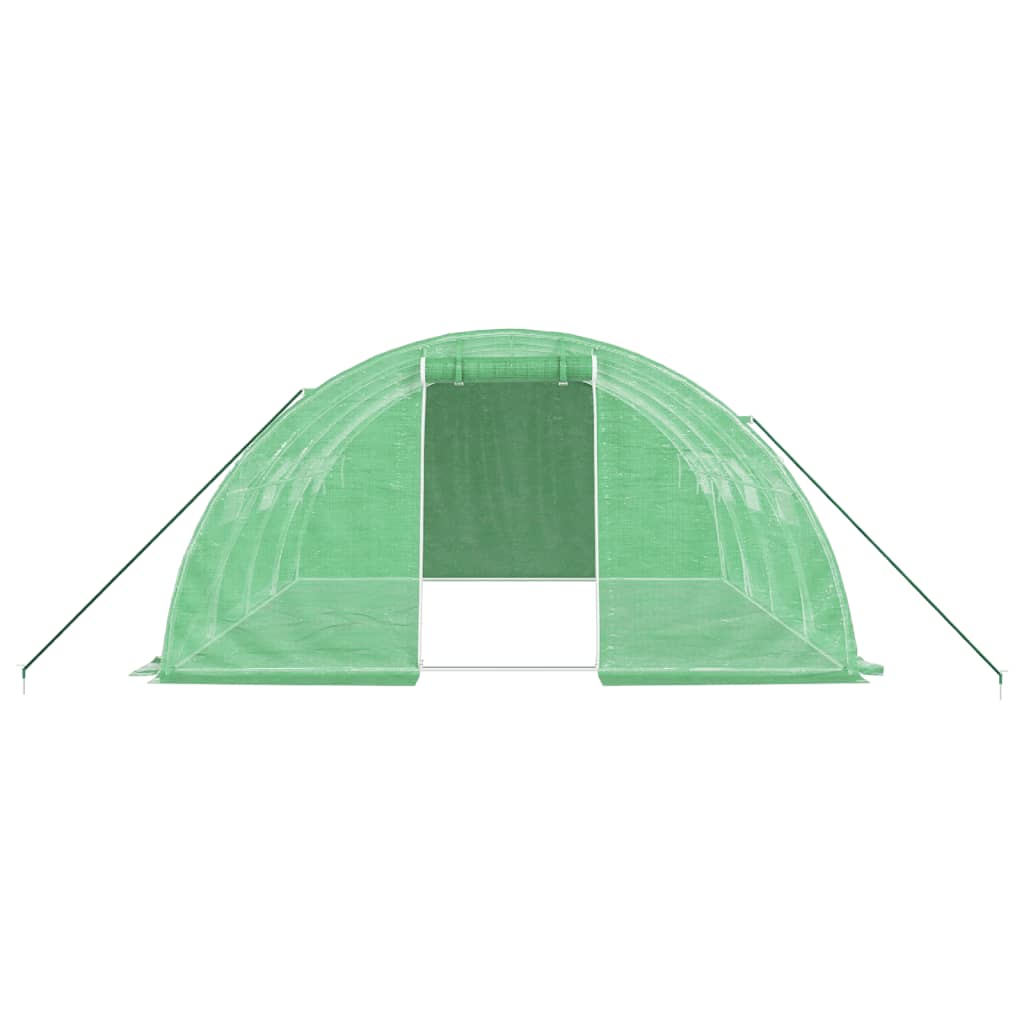 8720845891473_g_en_hd_2 vidaXL Greenhouse with Steel Frame Green 16 m² 4x4x2 m - Image 4