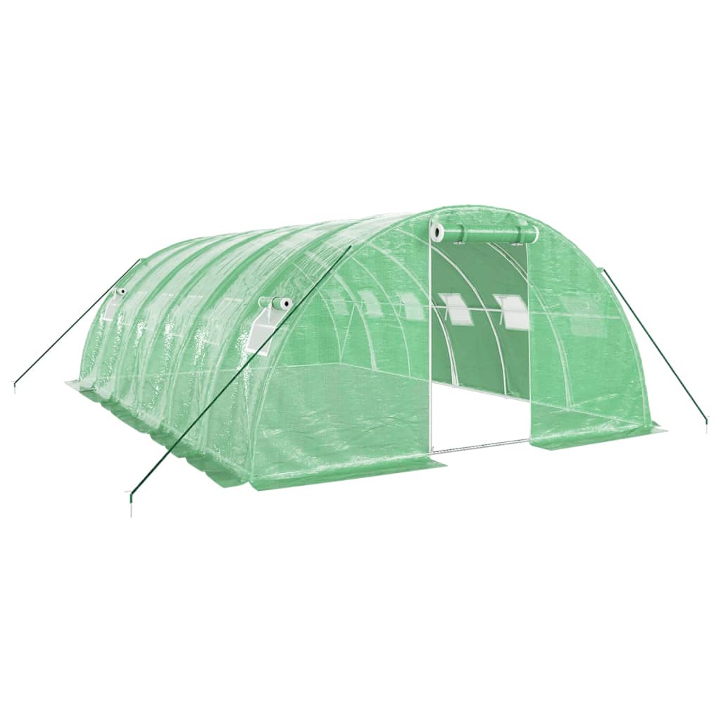 8720845891480_a_en_hd_1 vidaXL Greenhouse with Steel Frame Green 24 m² 6x4x2 m - Image 2