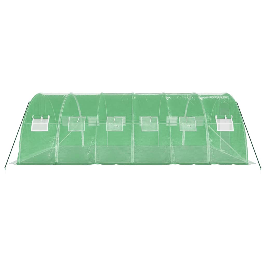 8720845891480_g_en_hd_3 vidaXL Greenhouse with Steel Frame Green 24 m² 6x4x2 m - Image 5