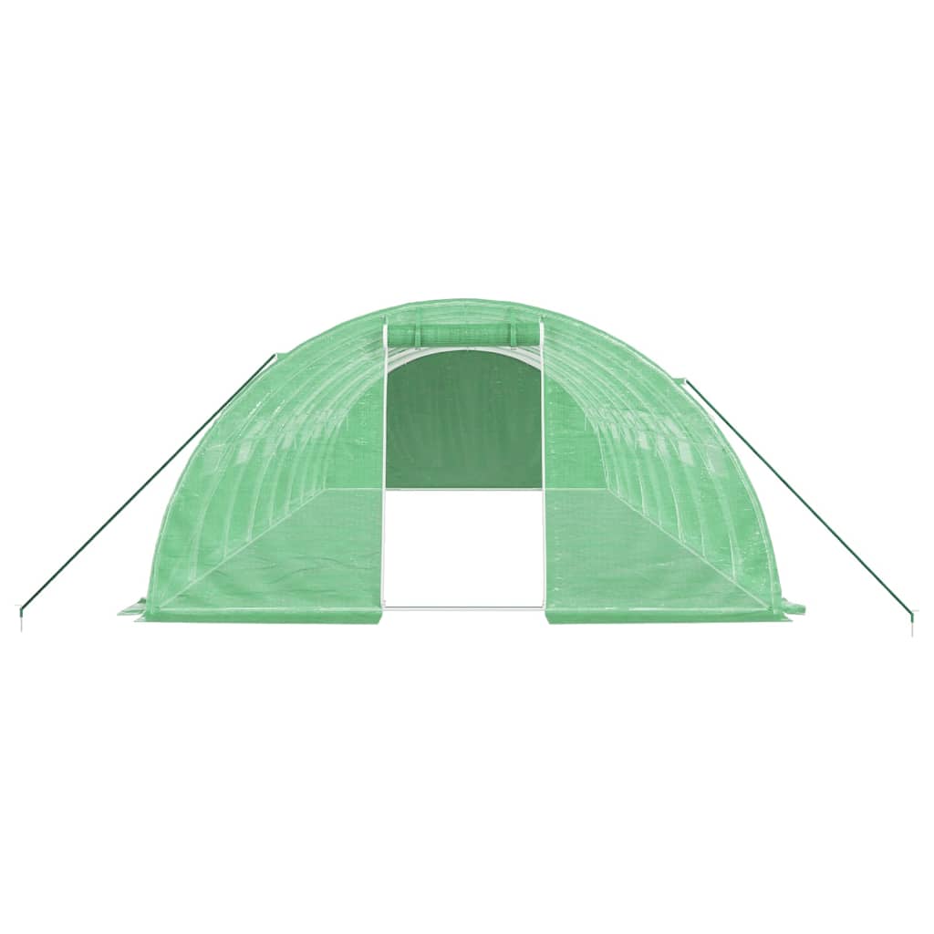 8720845891497_g_en_hd_2 vidaXL Greenhouse with Steel Frame Green 32 m² 8x4x2 m - Image 4