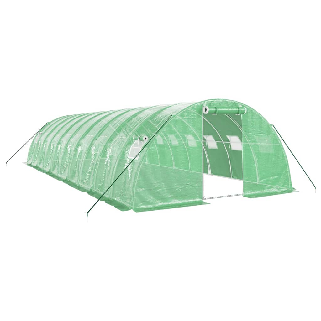 8720845891503_a_en_hd_1 vidaXL Greenhouse with Steel Frame Green 40 m² 10x4x2 m - Image 2