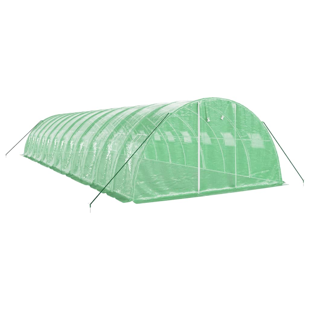 8720845891510_g_en_hd_1 vidaXL Greenhouse with Steel Frame Green 48 m² 12x4x2 m - Image 3