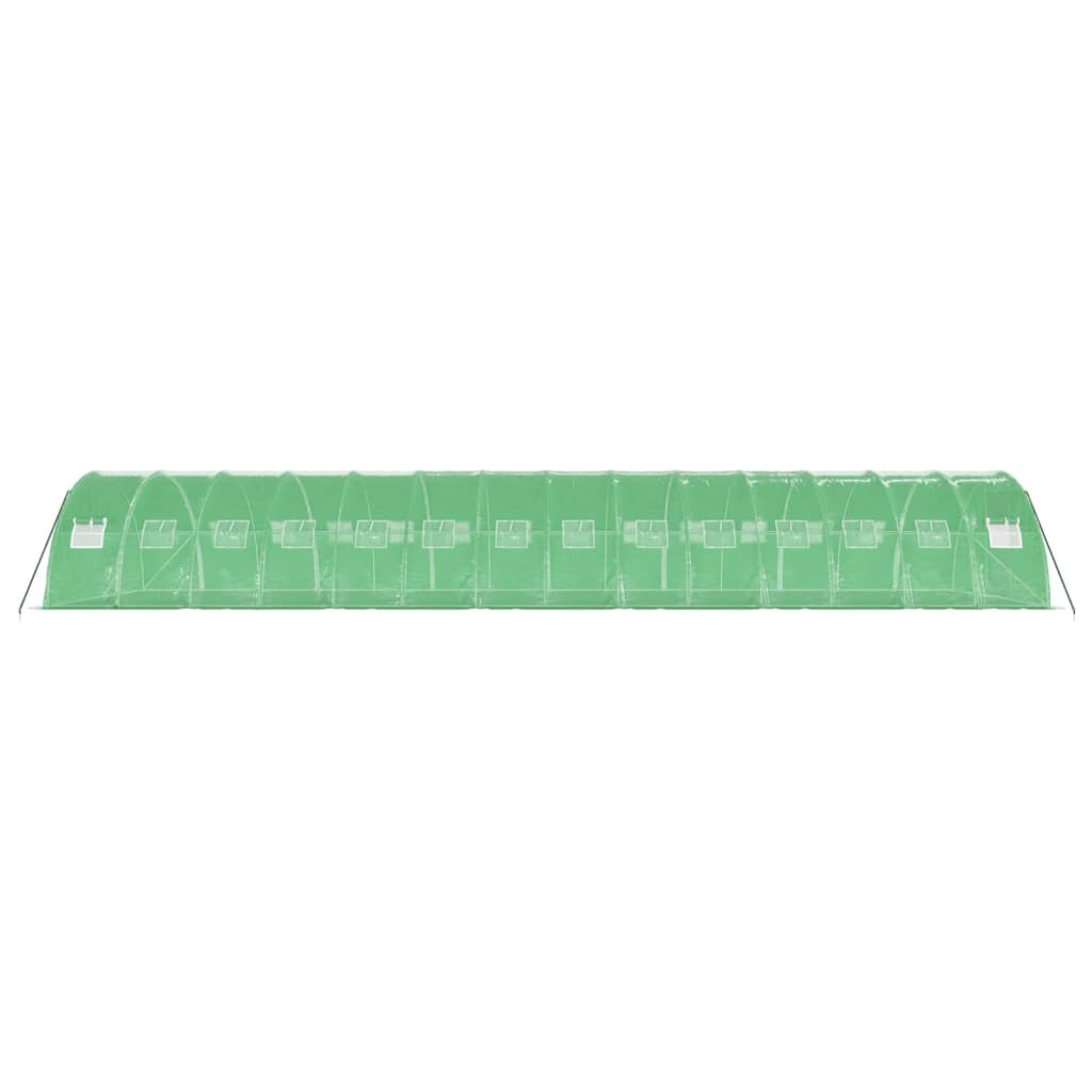 8720845891527_g_en_hd_3 vidaXL Greenhouse with Steel Frame Green 56 m² 14x4x2 m - Image 5