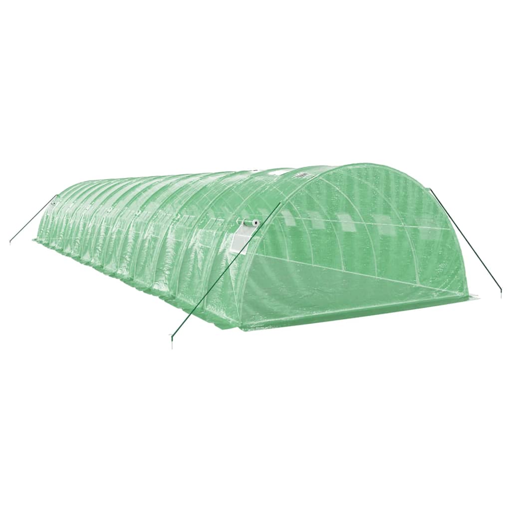 8720845891527_g_en_hd_4 vidaXL Greenhouse with Steel Frame Green 56 m² 14x4x2 m - Image 6