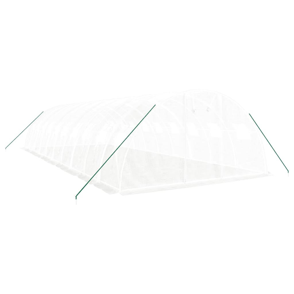 8720845891619_g_en_hd_1 vidaXL Greenhouse with Steel Frame White 40 m² 10x4x2 m - Image 3