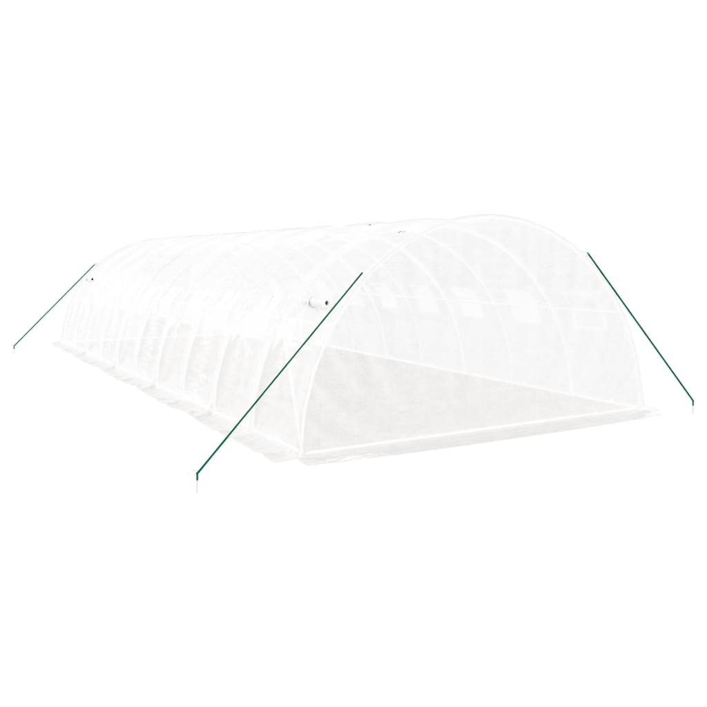 8720845891619_g_en_hd_4 vidaXL Greenhouse with Steel Frame White 40 m² 10x4x2 m - Image 6