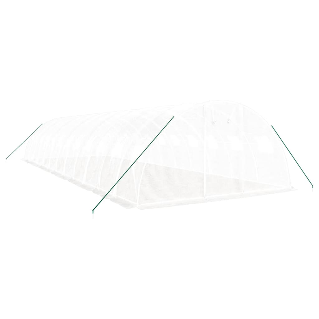 8720845891626_g_en_hd_1 vidaXL Greenhouse with Steel Frame White 48 m² 12x4x2 m - Image 3