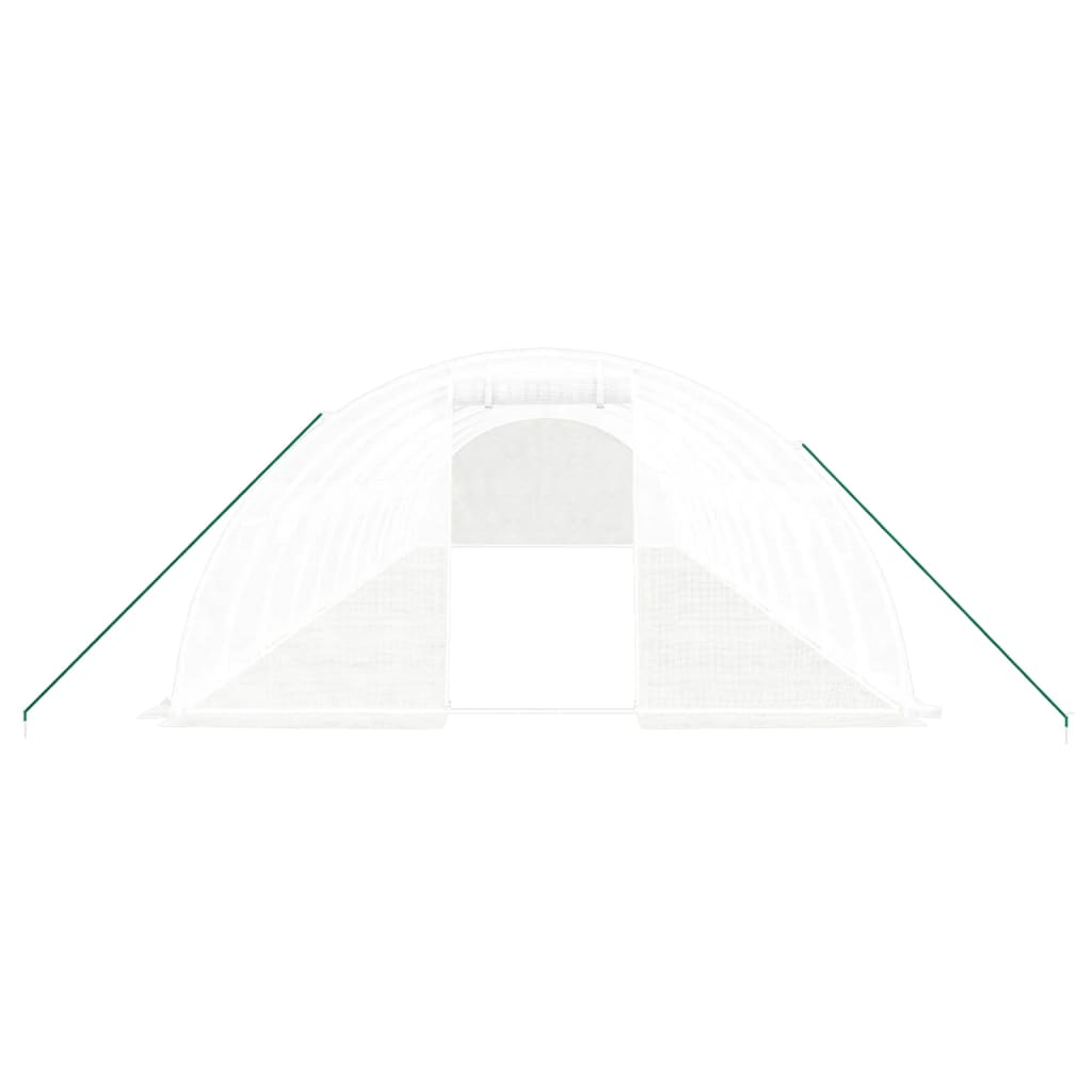 8720845891626_g_en_hd_2 vidaXL Greenhouse with Steel Frame White 48 m² 12x4x2 m - Image 4