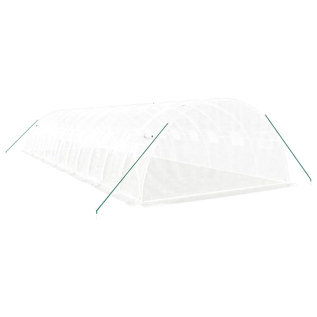 8720845891626_g_en_hd_4 vidaXL Greenhouse with Steel Frame White 48 m² 12x4x2 m - Image 6