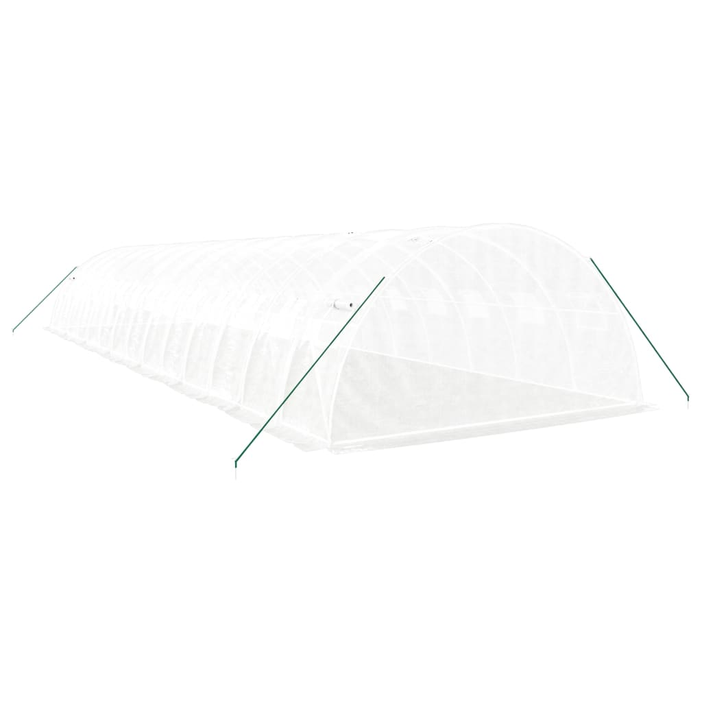 8720845891633_g_en_hd_4 vidaXL Greenhouse with Steel Frame White 56 m² 14x4x2 m - Image 6