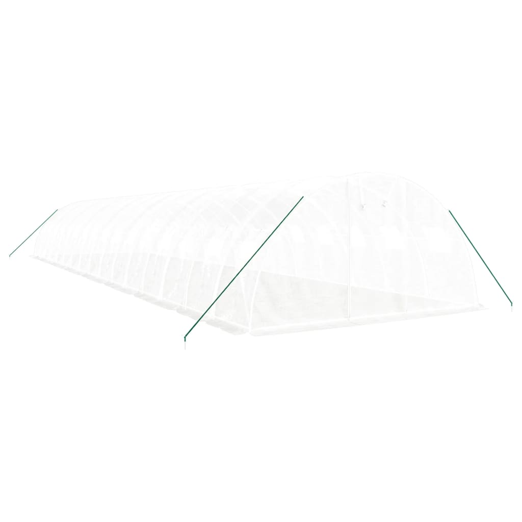8720845891640_g_en_hd_1 vidaXL Greenhouse with Steel Frame White 64 m² 16x4x2 m - Image 3