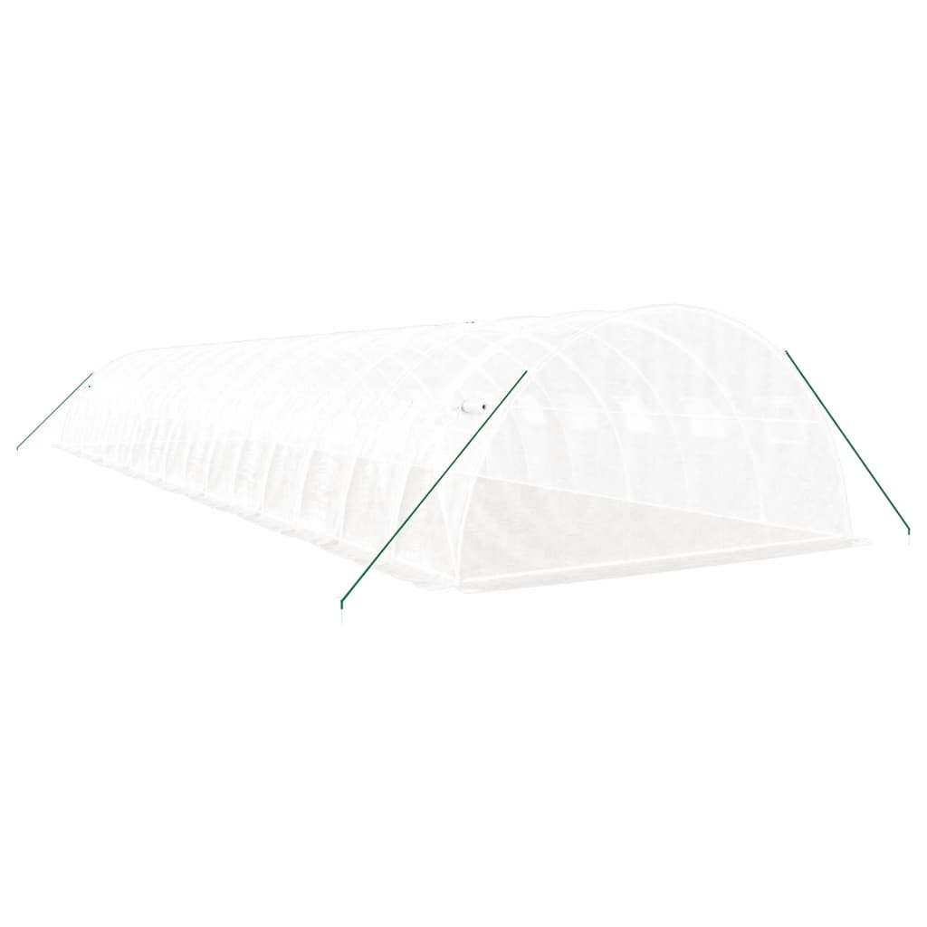 8720845891640_g_en_hd_4 vidaXL Greenhouse with Steel Frame White 64 m² 16x4x2 m - Image 6