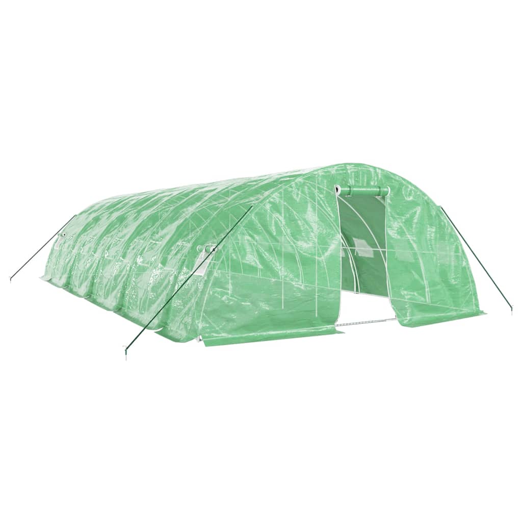 8720845891725_a_en_hd_1 vidaXL Greenhouse with Steel Frame Green 50 m² 10x5x2.3 m - Image 2
