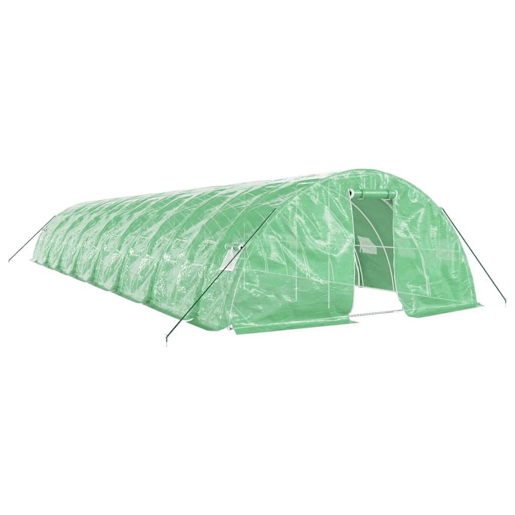 8720845891756_a_en_hd_1 vidaXL Greenhouse with Steel Frame Green 80 m² 16x5x2.3 m - Image 2