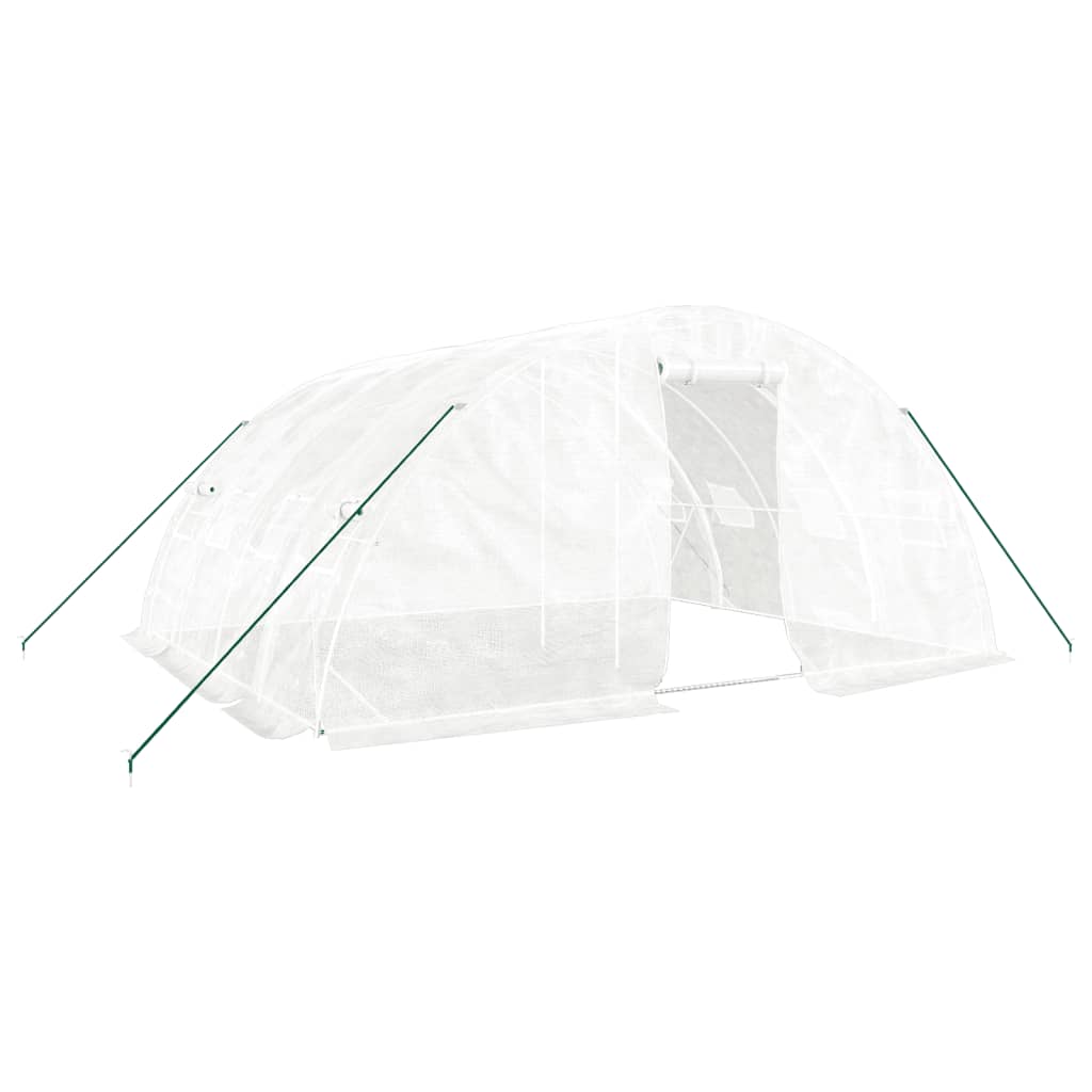 8720845891800_a_en_hd_1 vidaXL Greenhouse with Steel Frame White 20 m² 5x4x2.3 m - Image 2
