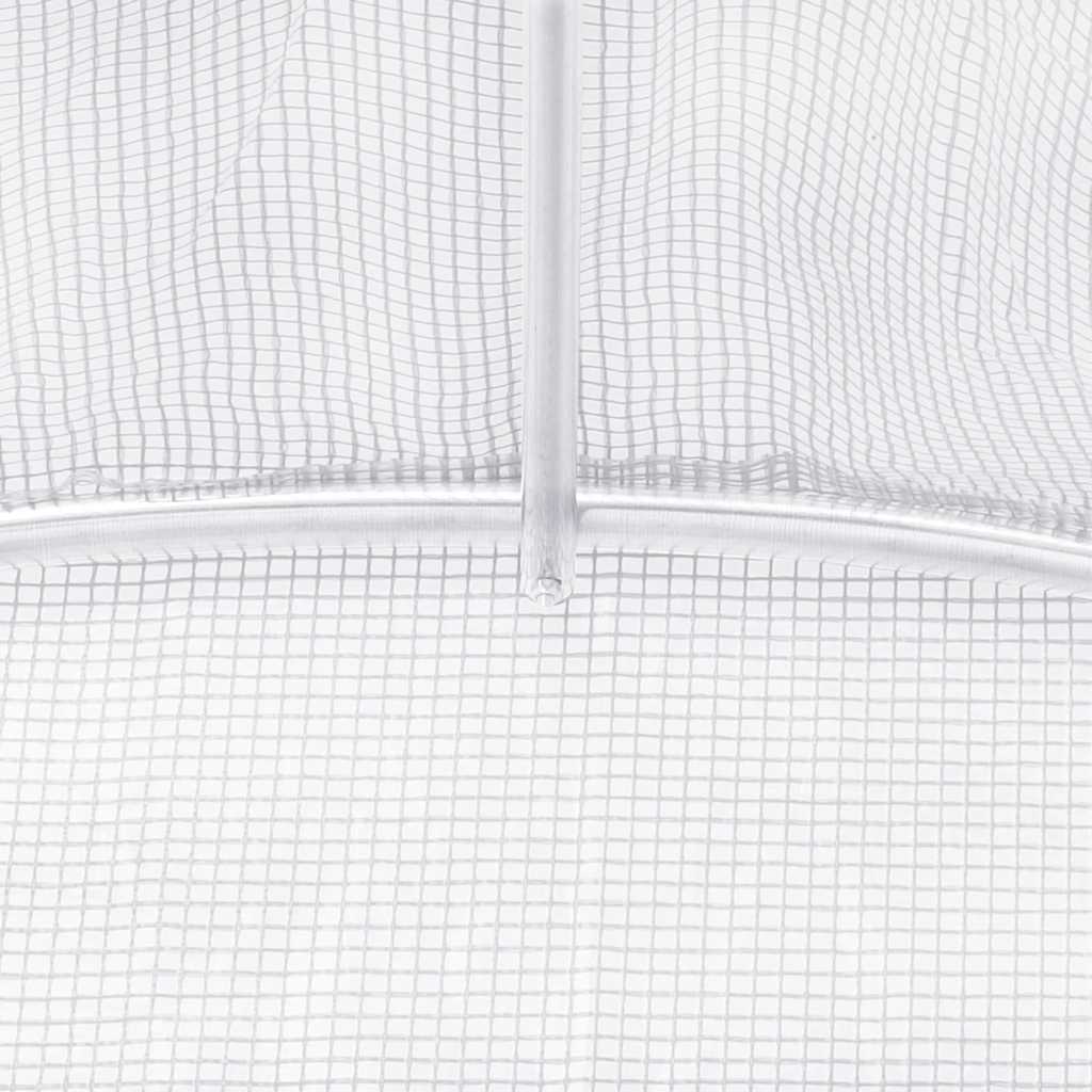 8720845891800_g_en_hd_7 vidaXL Greenhouse with Steel Frame White 20 m² 5x4x2.3 m - Image 9