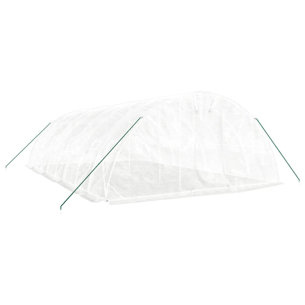 8720845891824_g_en_hd_1 vidaXL Greenhouse with Steel Frame White 40 m² 8x5x2.3 m - Image 3