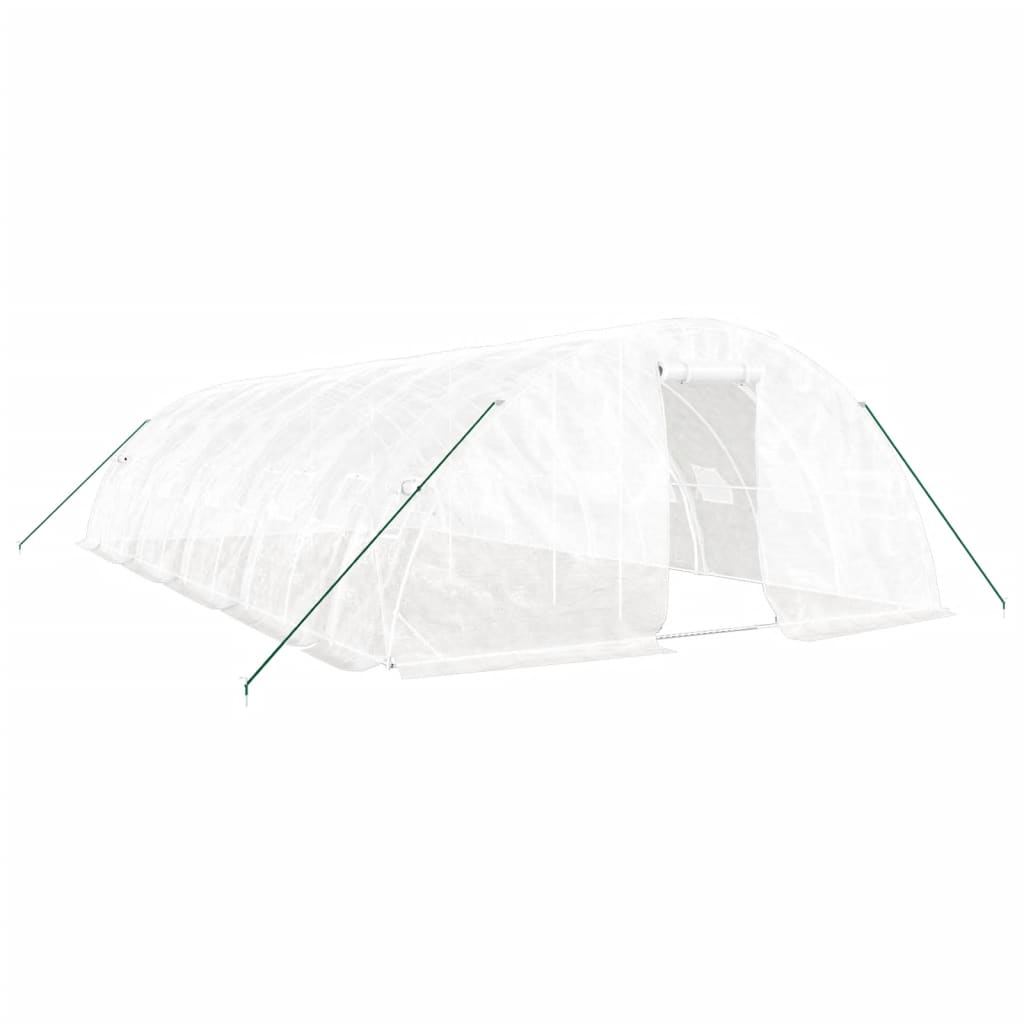 8720845891831_a_en_hd_1 vidaXL Greenhouse with Steel Frame White 50 m² 10x5x2.3 m - Image 2