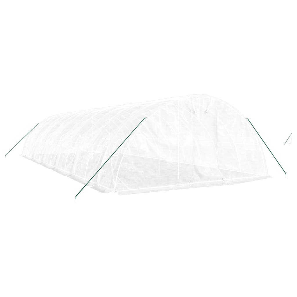 8720845891848_g_en_hd_1 vidaXL Greenhouse with Steel Frame White 60 m² 12x5x2.3 m - Image 3