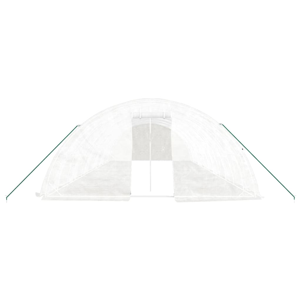 8720845891848_g_en_hd_2 vidaXL Greenhouse with Steel Frame White 60 m² 12x5x2.3 m - Image 4