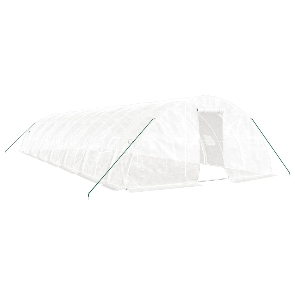 8720845891855_a_en_hd_1 vidaXL Greenhouse with Steel Frame White 70 m² 14x5x2.3 m - Image 2