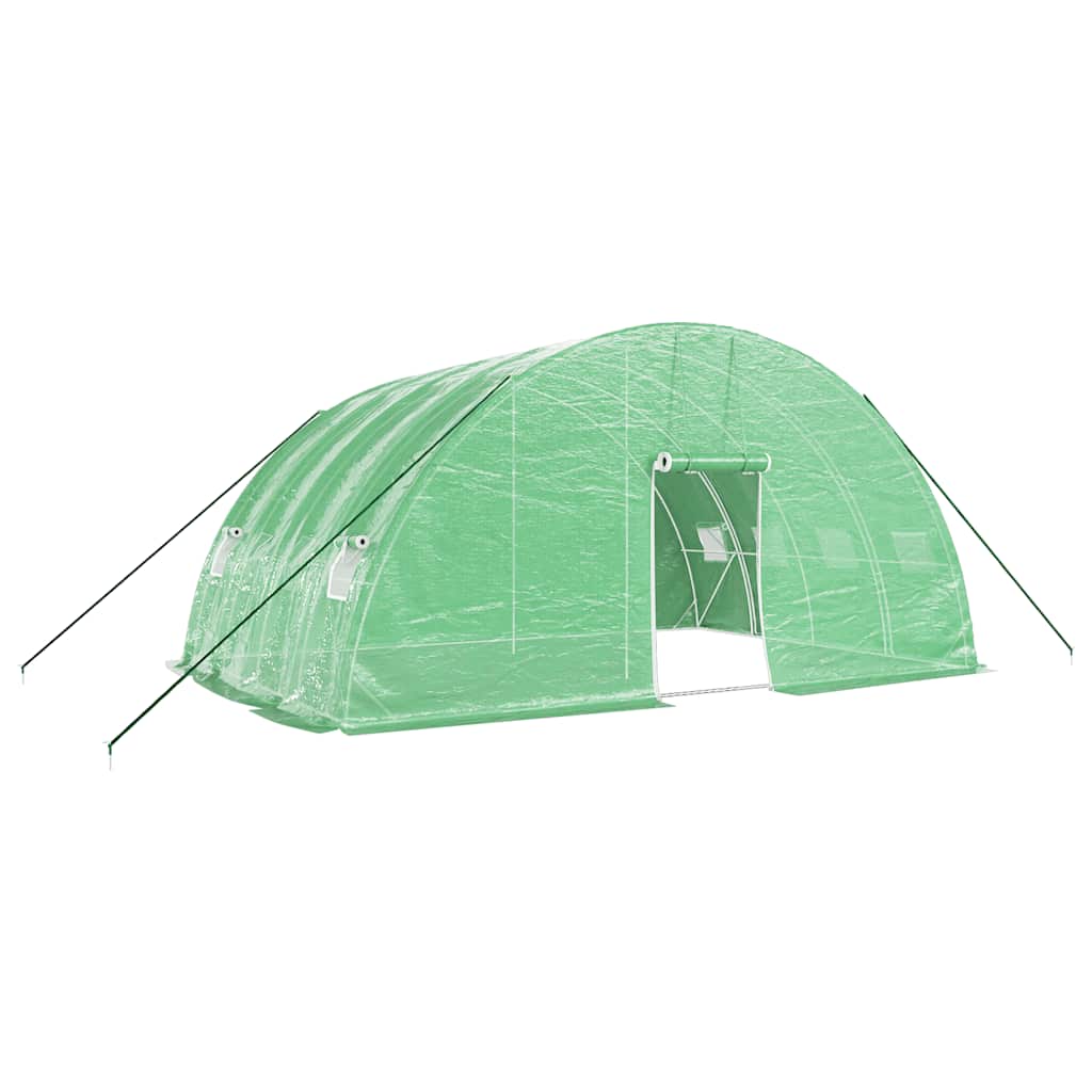 8720845891916_a_en_hd_1 vidaXL Greenhouse with Steel Frame Green 24 m² 6x4x2.85 m - Image 2