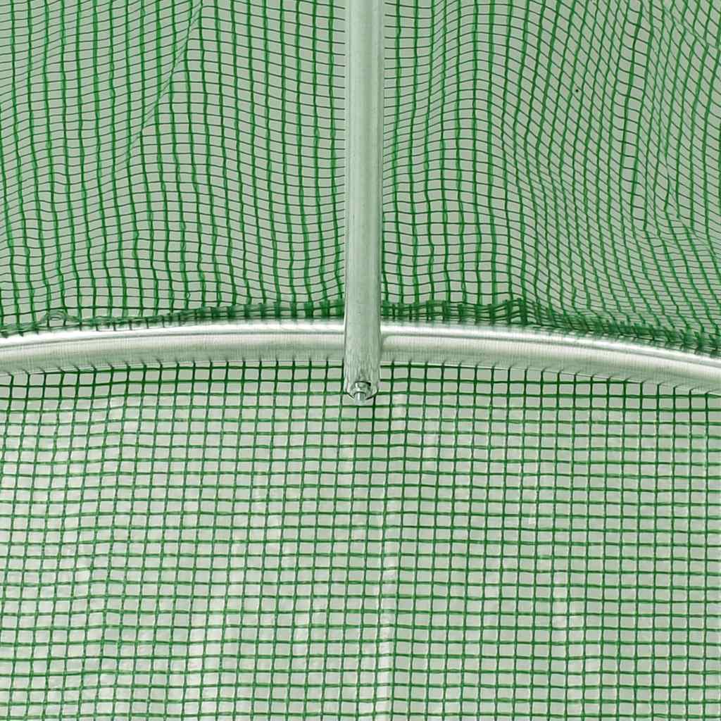 8720845891916_g_en_hd_7 vidaXL Greenhouse with Steel Frame Green 24 m² 6x4x2.85 m - Image 9