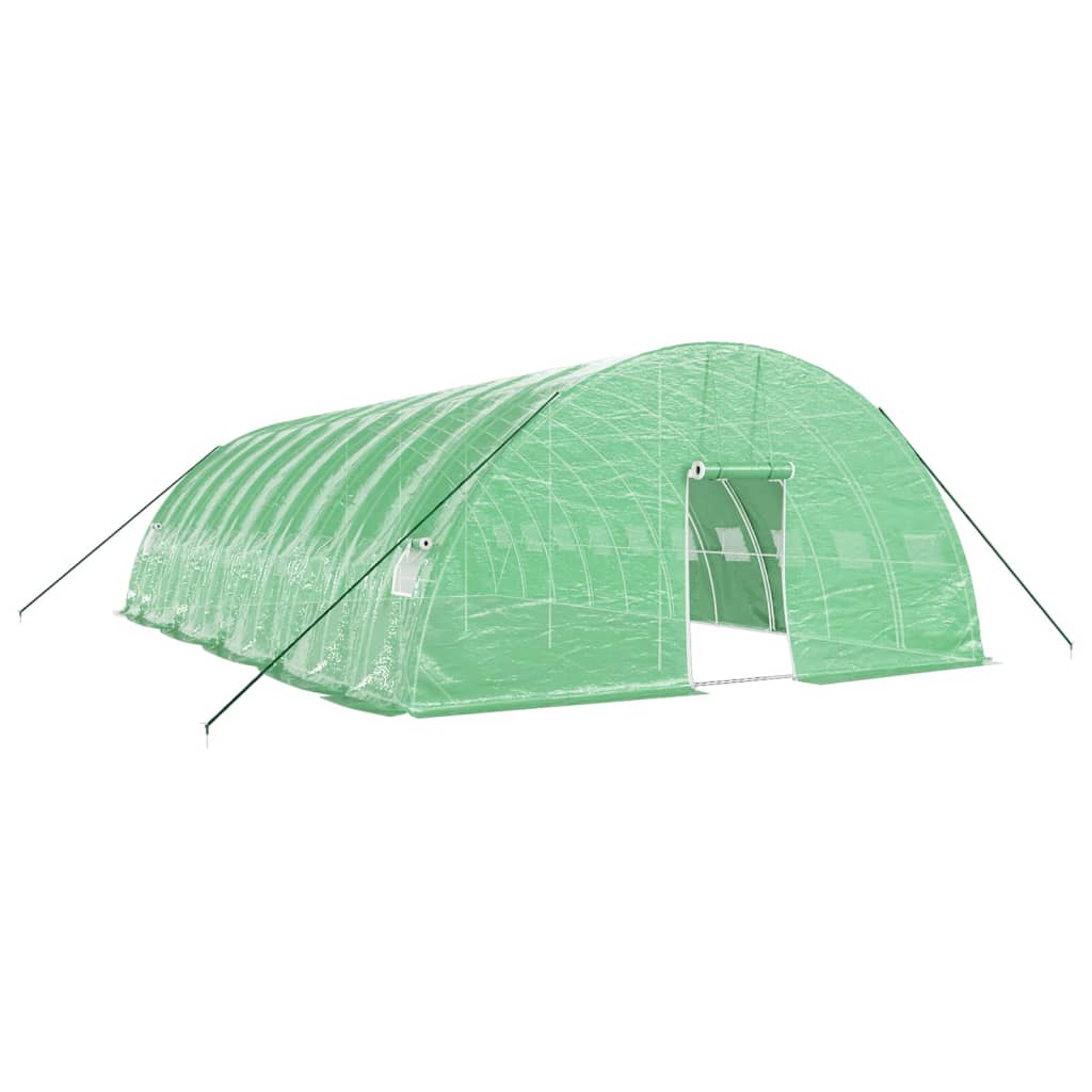 8720845891947_a_en_hd_1 vidaXL Greenhouse with Steel Frame Green 60 m² 10x6x2.85 m - Image 2
