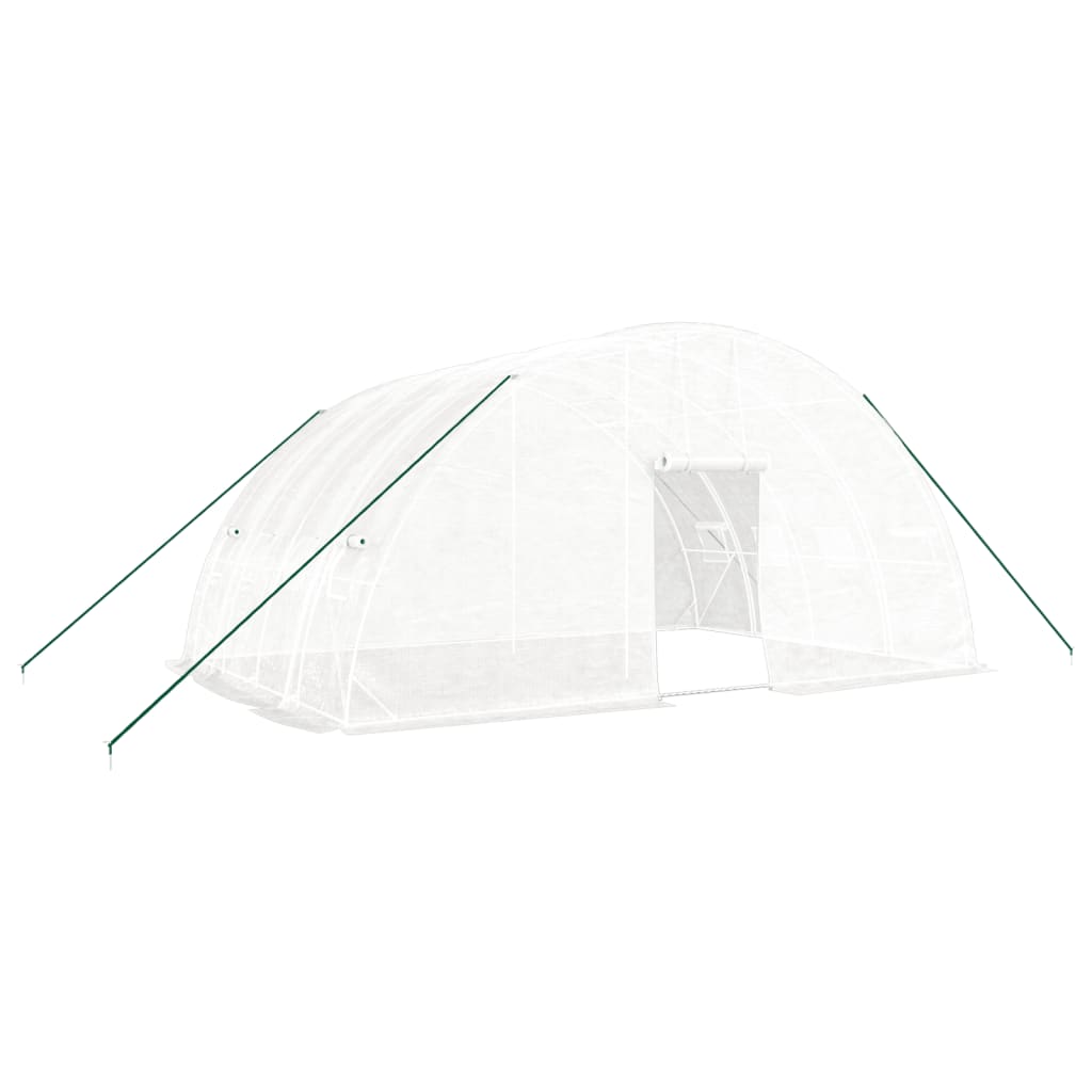 8720845892029_a_en_hd_1 vidaXL Greenhouse with Steel Frame White 24 m² 6x4x2.85 m - Image 2