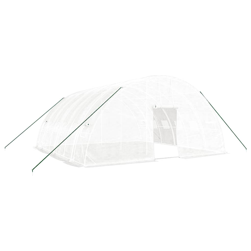 8720845892036_a_en_hd_1 vidaXL Greenhouse with Steel Frame White 36 m² 6x6x2.85 m - Image 2