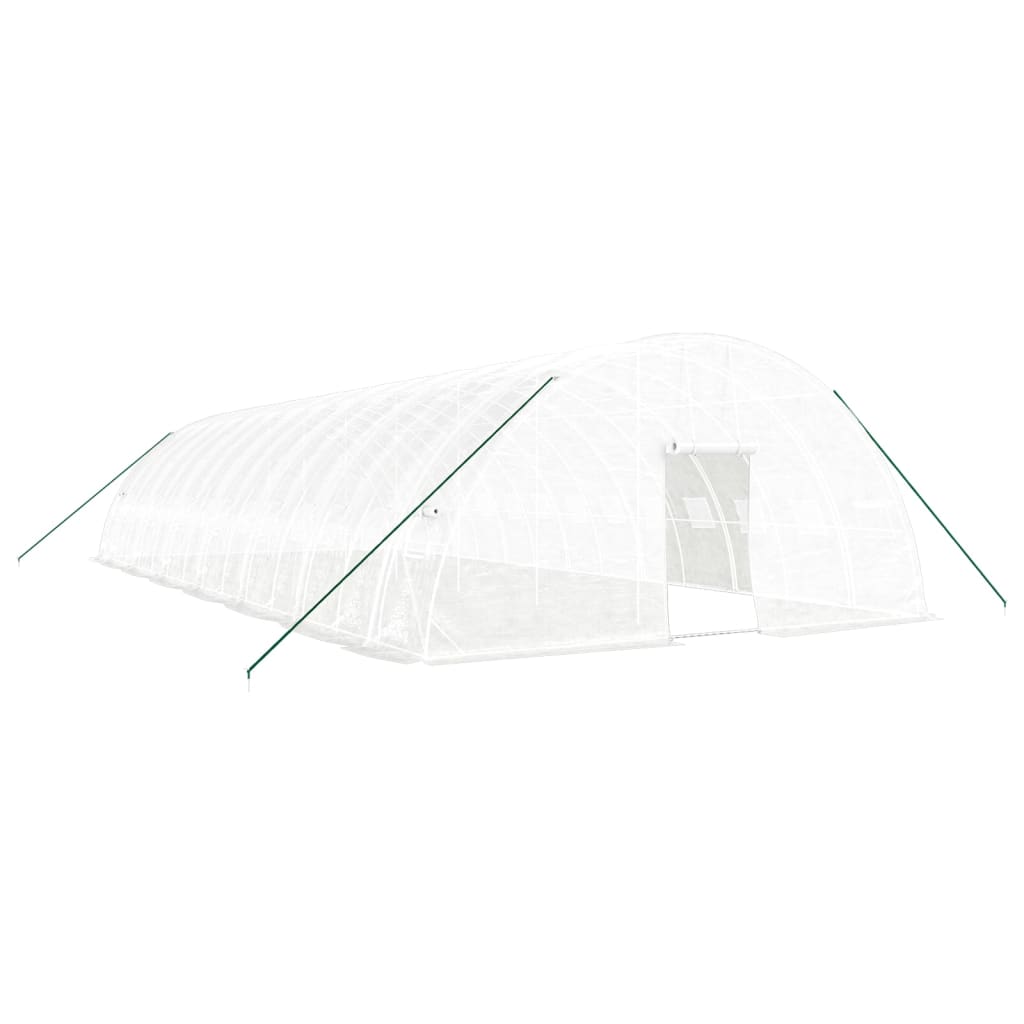 8720845892074_a_en_hd_1 vidaXL Greenhouse with Steel Frame White 84 m² 14x6x2.85 m - Image 2