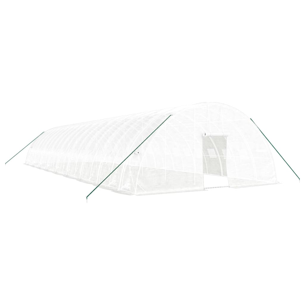 8720845892098_a_en_hd_1 vidaXL Greenhouse with Steel Frame White 108 m² 18x6x2.85 m - Image 2