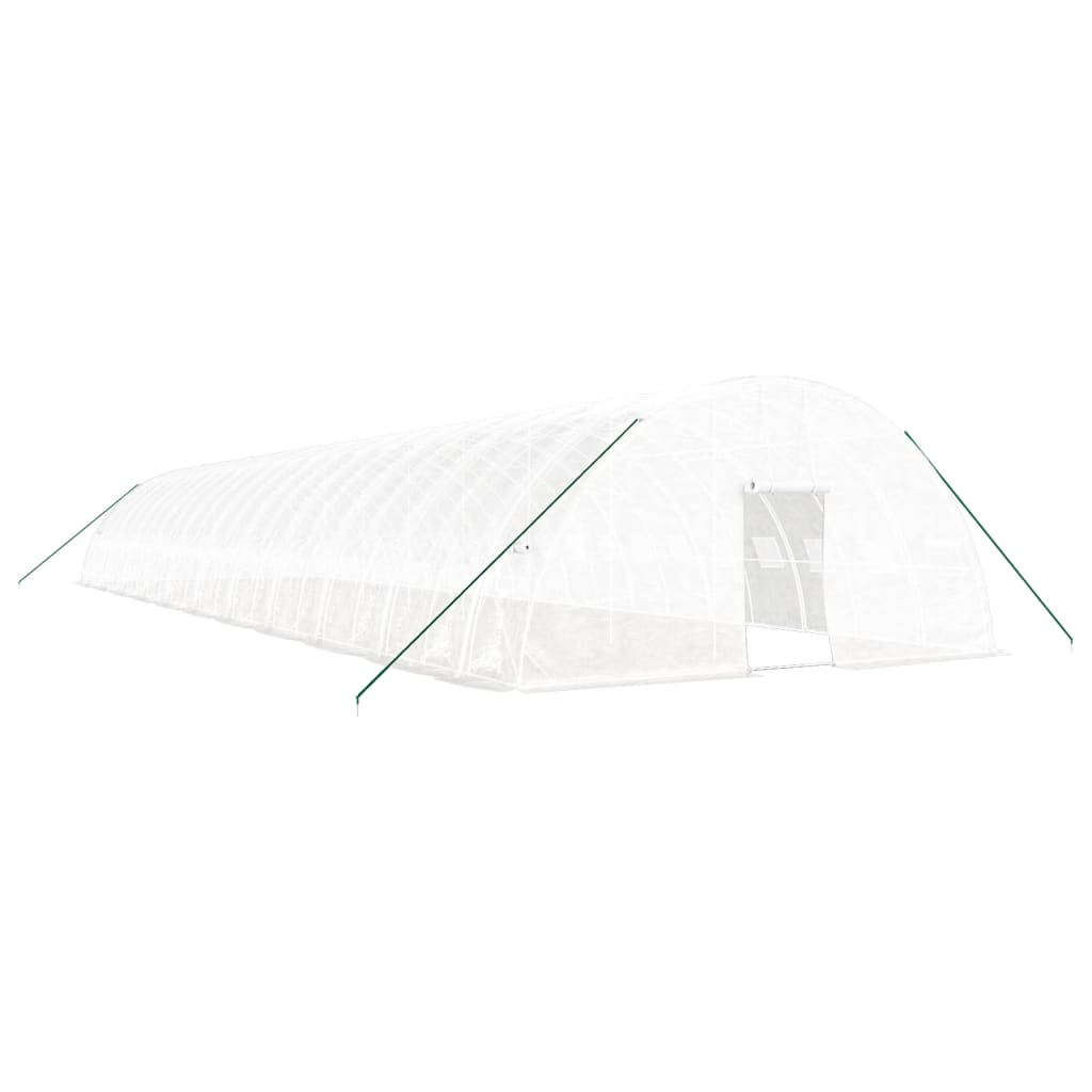 8720845892111_a_en_hd_1 vidaXL Greenhouse with Steel Frame White 132 m² 22x6x2.85 m - Image 2