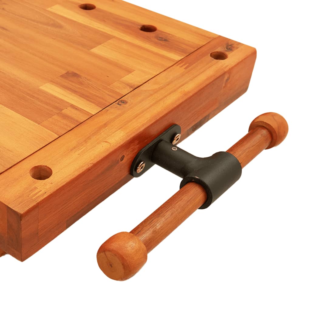 8720845892203_g_en_hd_4 vidaXL Workbench Tabletop with Vice 52x44x9.5 cm Solid Wood Acacia - Image 6