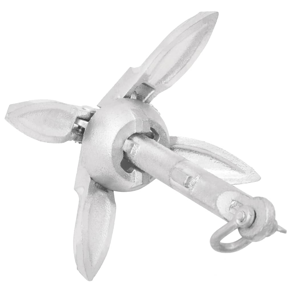 8720845892210_g_en_hd_3 vidaXL Folding Anchor Silver 0.7 kg Hot Dip Galvanized Cast Iron - Image 4