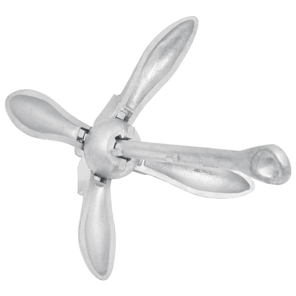 8720845892241_g_en_hd_3 vidaXL Folding Anchor Silver 8 kg Hot Dip Galvanized Cast Iron - Image 4