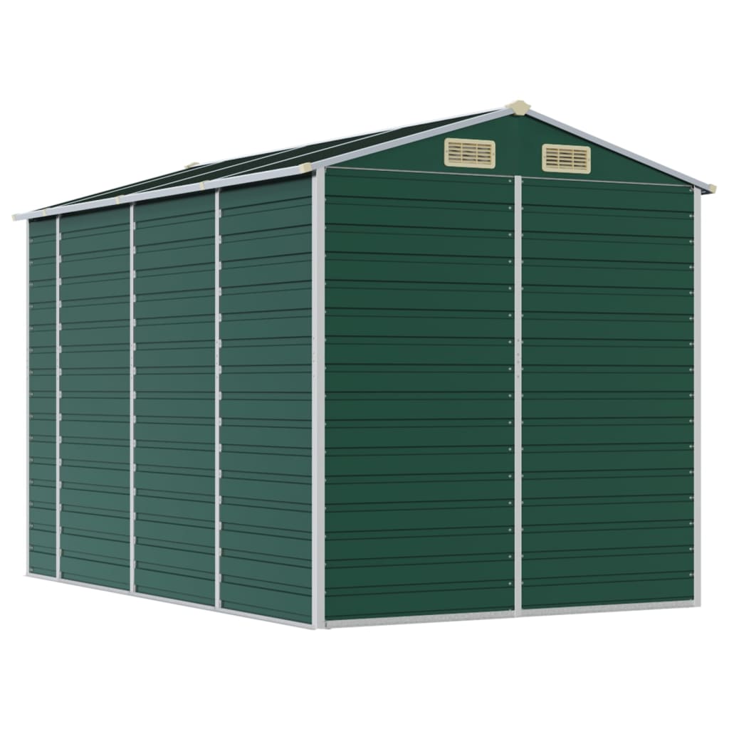 8720845894344_g_en_hd_5 vidaXL Garden Shed Green 191x300x198 cm Galvanised Steel - Image 7