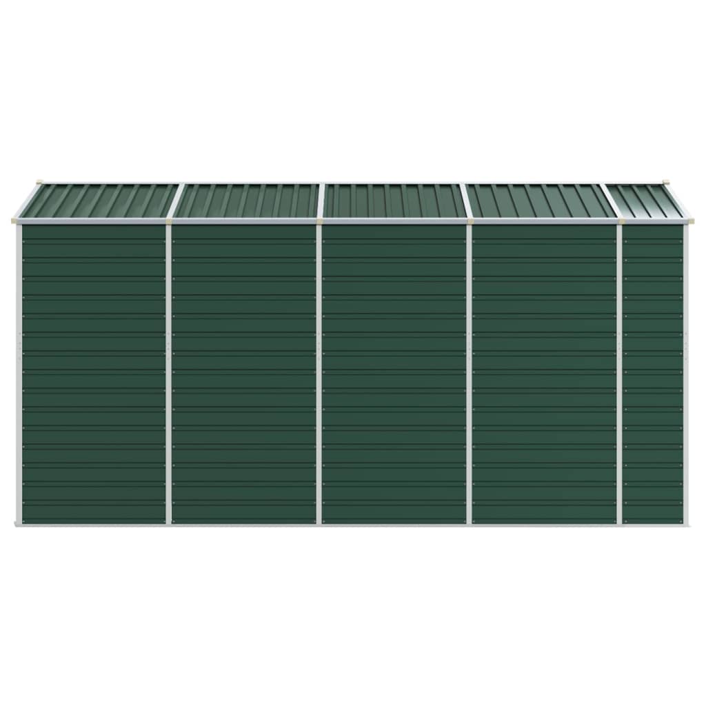 8720845894351_g_en_hd_4 vidaXL Garden Shed Green 191x385x198 cm Galvanised Steel - Image 6