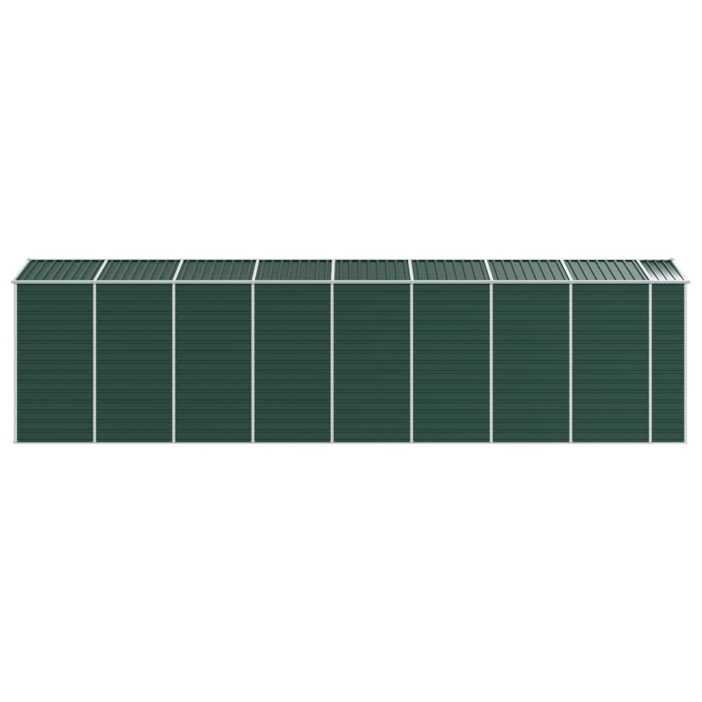 8720845894399_g_en_hd_4 vidaXL Garden Shed Green 191x725x198 cm Galvanised Steel - Image 6