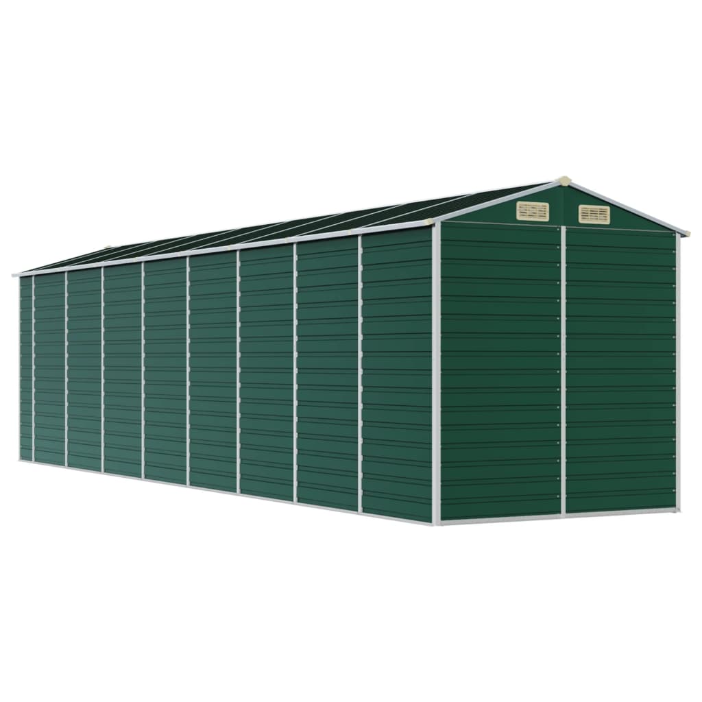 8720845894399_g_en_hd_5 vidaXL Garden Shed Green 191x725x198 cm Galvanised Steel - Image 7