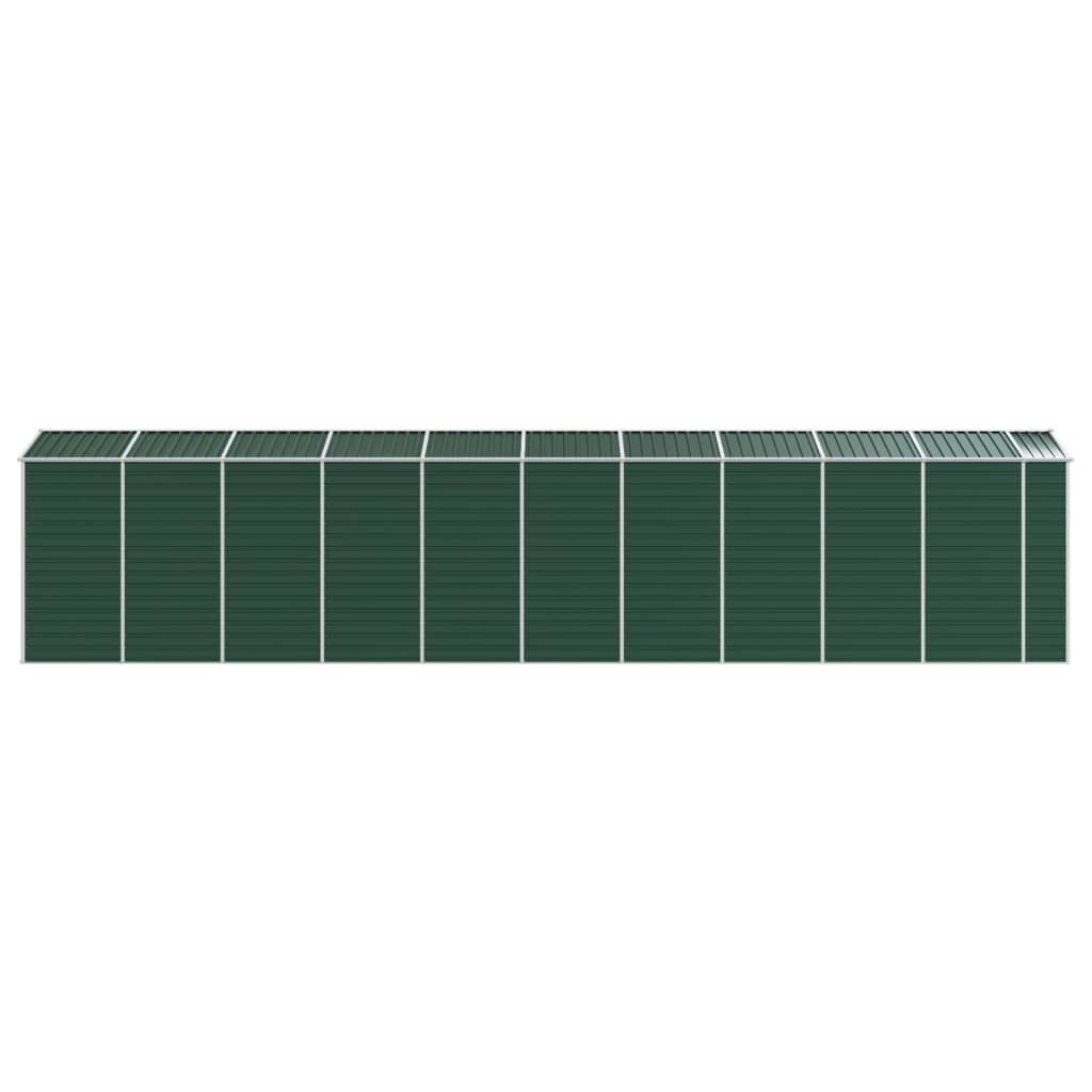 8720845894412_g_en_hd_4 vidaXL Garden Shed Green 191x895x198 cm Galvanised Steel - Image 6